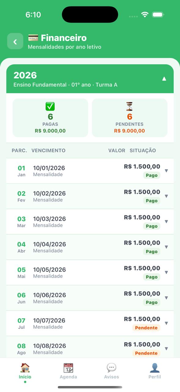 Financeiro — iOS